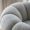 MENZZO Fauteuil tournant design coquillage Arielina Tissu Voir les images du produit 10