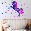 Kinderzimmer Wandtattoo, Einhorn Sternenhimmel Wandsticker Produktbild-Vorschau 5