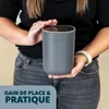 Poubelle de salle de bain/poubelle de table EDOLO de la Voir les images du produit 5