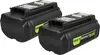 vhbw 2x Akku kompatibel mit Ryobi RBV36B, RCS36, Produktbild-Vorschau 1