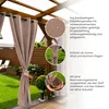 MEBLEODNOWA Outdoor-Vorhang, Ösenvorhang, wasserdicht, Produktbild-Vorschau 4