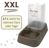 2in1 Wasserspender Futterautomat Katze Trockenfutter Produktbild-Vorschau 6
