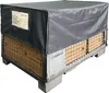 Gitterbox Abdeckung 125x85x50cm Grau Schutzhülle Produktbild-Vorschau 1