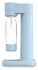 A light blue soda maker with a clear bottle attached. Podgląd zdjęcia produktu