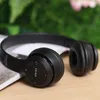 Bluetooth Slúchadlá P47 S Mikrofónom, Fm Rádiom, Mp3 Čierne Náhľad obrázku produktu 12