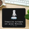 Mr. & Mrs. Panda Mauspad Panda Trampolin springen - Schwarz Produktbild-Vorschau 2