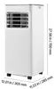 SucceBuy Mobile Klimaanlage 7000 BTU 2,05 kW mit Produktbild-Vorschau 8