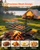 VEVOR, otočný gril na drevo s grilovacou plochou, vyrobený Náhľad obrázku produktu 4