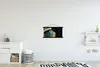 MuchoWow® Textilposter Affe - Fell - Schwarz 60x30 cm mit Produktbild-Vorschau 2