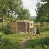 Fatmoose Recinto all'aperto BunnyBase Bliss in legno per Anteprima dell’immagine prodotto 2
