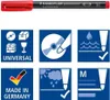 Staedtler Lumocolor 317 WP4, Schwarz, Blau, Grün, Rot, Produktbild-Vorschau 9
