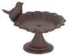 Bain d'oiseau en fonte - Marron - D 15,1 x H 13,6 cm Voir les images du produit 1