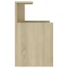 vidaXL Nachttische 2 Stk. Sonoma-Eiche 40x35x60 cm Produktbild-Vorschau 5