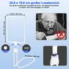 Leselupe, Lupe mit Licht, 5X Hands-Free Lupe mit Flexiblem Produktbild-Vorschau 7