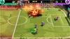 A chaotic soccer match with characters and an explosion on the field. Produktbild-Vorschau