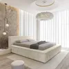 FEDVE Polsterbett Doppelbett Lettera Schlafzimmer Bett Produktbild-Vorschau 7