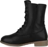 A black lace-up boot is shown from the side against a white background. Produktbild-Vorschau