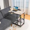 COSTWAY Table d'appoint en bois, réglable en hauteur & Voir les images du produit 8
