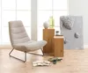Selsey FORGENTS - Loungesessel mit Bouclé-Bezug in Beige, Produktbild-Vorschau 3