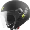 FC-Moto Square-RS casque jet, noir mat/jaune, XS Voir les images du produit 1