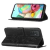 Galaxy A71 Hülle, Schmetterling Prägung Flip Leder Produktbild-Vorschau 2