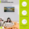 ARTland Leinwandbild Strandaufgang Größe: 40x20 cm Produktbild-Vorschau 3