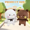 Sada dvoch plyšových zvierat Dudu Bubu Panda, výška 21 cm Náhľad obrázku produktu 2