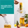 Navaris Getränkespender 8 Liter aus Glas - mit Zapfhahn und Produktbild-Vorschau 6