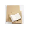 Notizbuch A5 Hardcover Naturpapier, braun, 80 Blatt, Produktbild-Vorschau 4