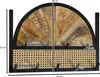 Szafa mango lite drewno / rattan 53x40x7,5 cm designerska Podgląd zdjęcia produktu 3