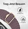 Smartwatch-Armband Geflochtenes Armband Kompatibel mit Produktbild-Vorschau 2
