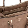 Braune Damenhandtasche mit Schulterriemen und Produktbild-Vorschau 3