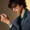 Uhr, Casio Vintage, Silber\Türkis Produktbild-Vorschau 8