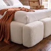 MUFFO Polsterbett SUENO 160x200 cm in Weiß, gepolstertes Produktbild-Vorschau 4
