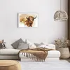 Gerahmtes Poster - Weißer Rahmen - Stier Scotch Aquarell - Produktbild-Vorschau 7