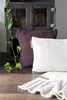 Knit Factory Vinz Plaid - Aubergine - 160x130 cm Produktbild-Vorschau 5