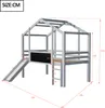 Fortuna Lai Kinderbett 90 x 200 cm Dachboden-Design mit Produktbild-Vorschau 5