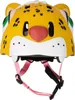 CRAZY SAFETY Casque de vélo Léopard avec design d'animal Voir les images du produit 1