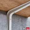SOTECH Regalkonsole RK15 121 x 83 mm weiß (2 Stück) Produktbild-Vorschau 3
