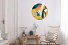 MuchoWow® - Wand Kreis - Wandbild - Schlafzimmer - Produktbild-Vorschau 4