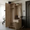 IDOHOME-Garderobenschrank LEA mit Schuhschrank Produktbild-Vorschau 2