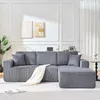 L-Form-Sofa aus Cordstoff, 2-Sitzgruppe Chaiselongue-Ecke, Produktbild-Vorschau 10