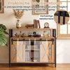 Buffet COSTWAY en bois, meuble de rangement pour cuisine Voir les images du produit 7