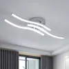 Moderne LED Deckenleuchte, Silbrig 18W 1620LM Deckenlampe Produktbild-Vorschau 1