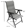DEGAMO Klappsessel ANTIBES Hochlehner Metall schwarz + Produktbild-Vorschau 7