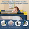COSTWAY 127x127 cm Laufstall Baby faltbar, Laufgitter mit Produktbild-Vorschau 5