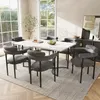 Set da pranzo Flieks 7 pezzi, tavolo da pranzo con 6 sedie, Anteprima dell’immagine prodotto 1