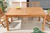 Massiver Gartentisch EMPIRE TEAK 150cm natur Teakholz Produktbild-Vorschau 4