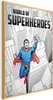 Posterpapier Poster - World of Superheroes 40x60 cm Für Produktbild-Vorschau 1