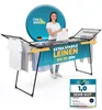 STAHLMANN® Wäscheständer ausziehbar XXL [25 m Produktbild-Vorschau 1